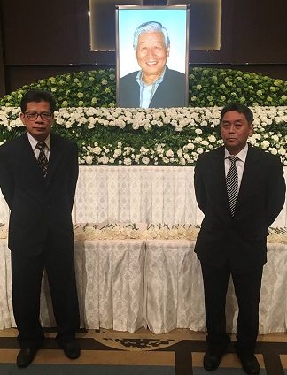 พิธีรำลึกการจากไปของ Mr. Takehiro Tsukasaki