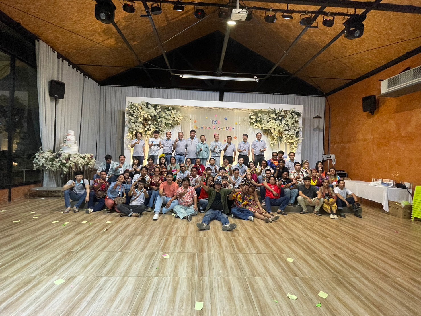 บรรยากาศงานเลี้ยงปีใหม่ ประจำปี 2024